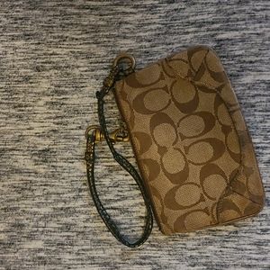 Coach wristlet